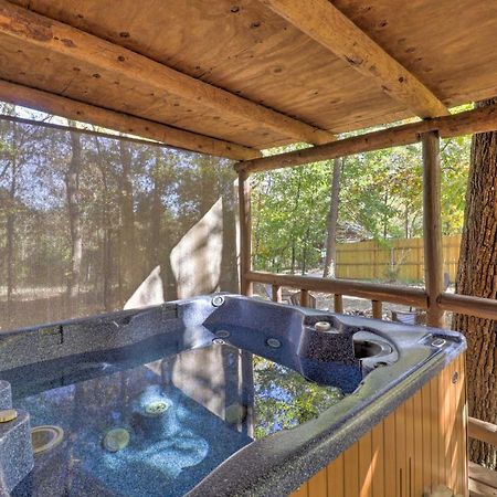 Broken Bow Cabin With Hot Tub And Bbq - 4 Mi To Lake! Stephens Gap Eksteriør billede