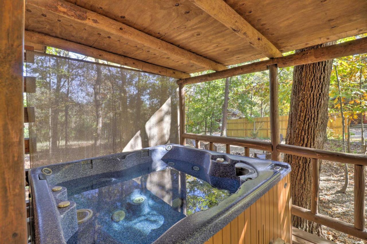 Broken Bow Cabin With Hot Tub And Bbq - 4 Mi To Lake! Stephens Gap Eksteriør billede